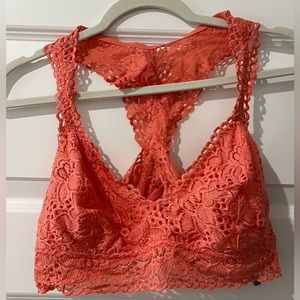 ✨SALE✨ Aerie Coral Lace Bralette